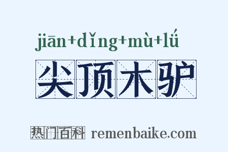 尖顶木驴是什么意思的图片